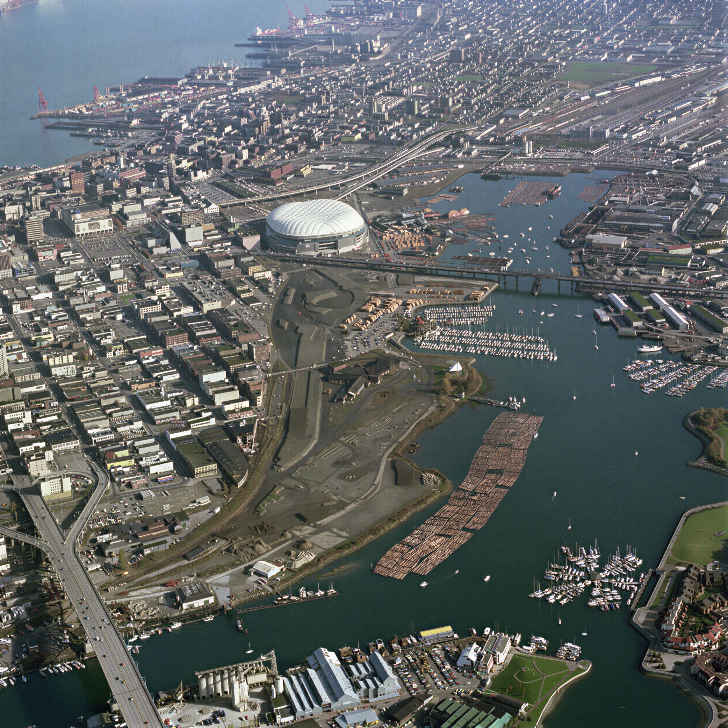 False Creek site in 1982